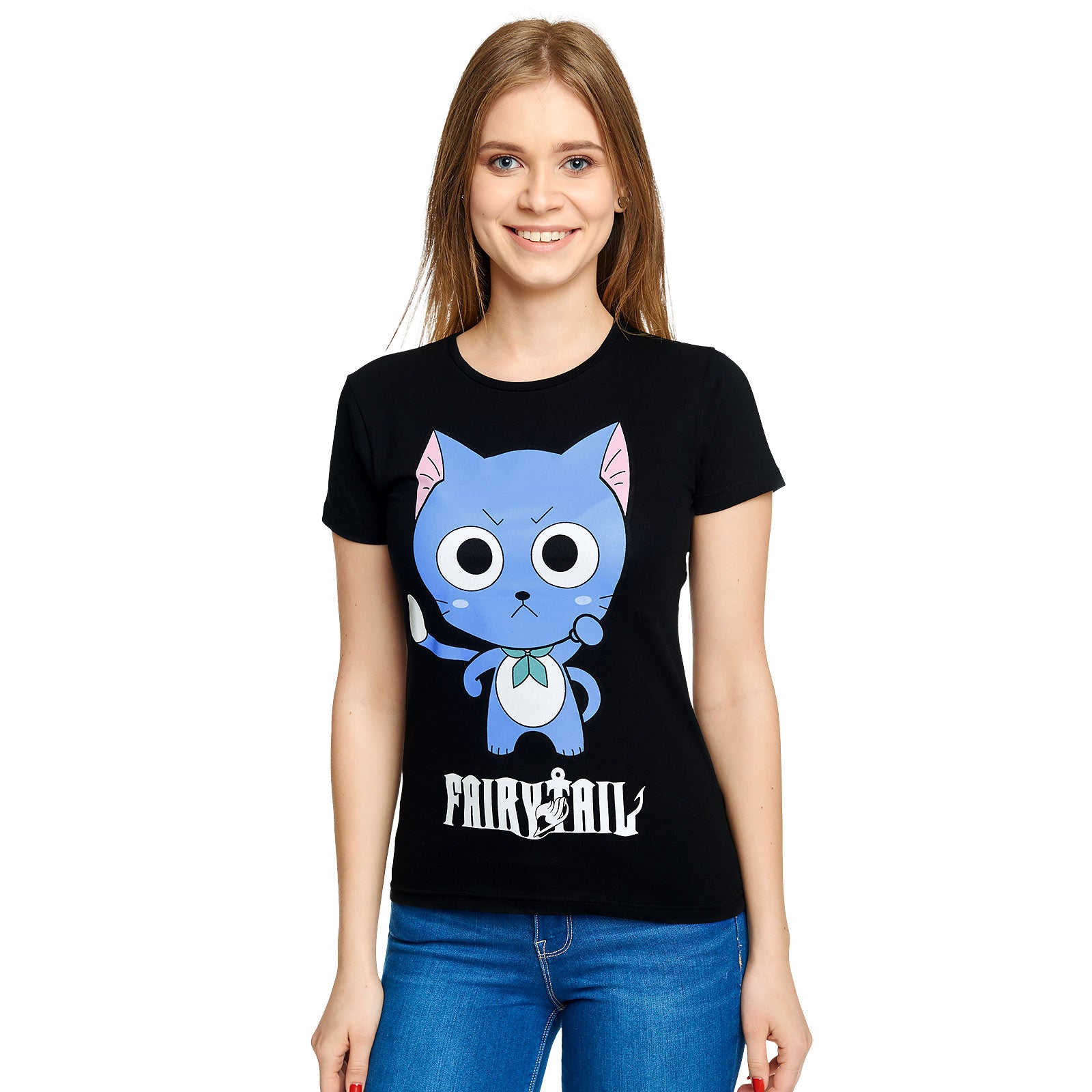 Tshirt Femme Fairy Tail Happy