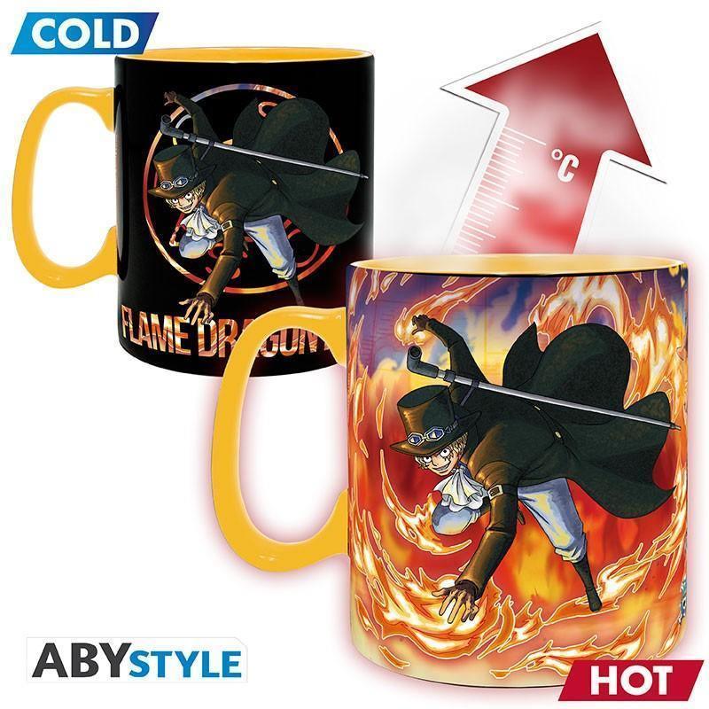 Mug Heat Change One Piece Luffy & Sabo Geek Store