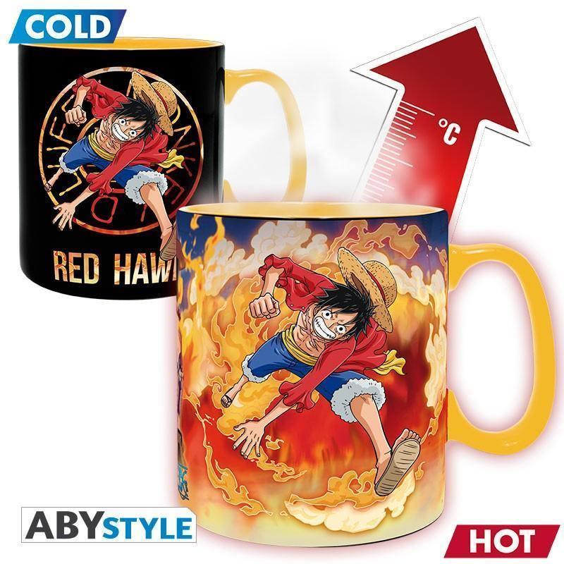 Mug Heat Change One Piece Luffy & Sabo Geek Store