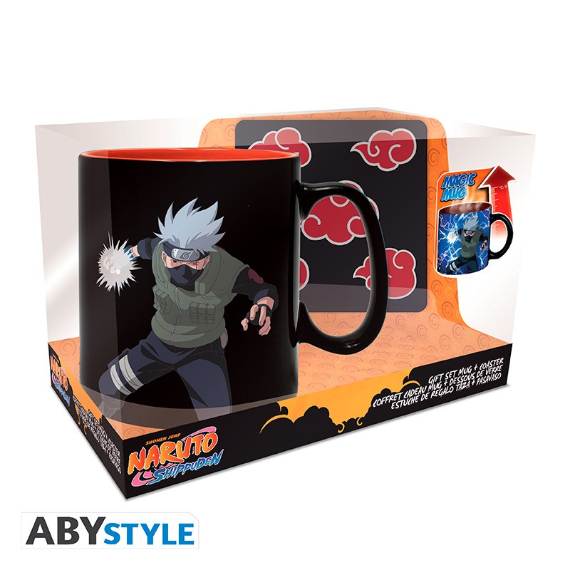 Coffret Naruto Shippuden Mug Heat Change + Coaster