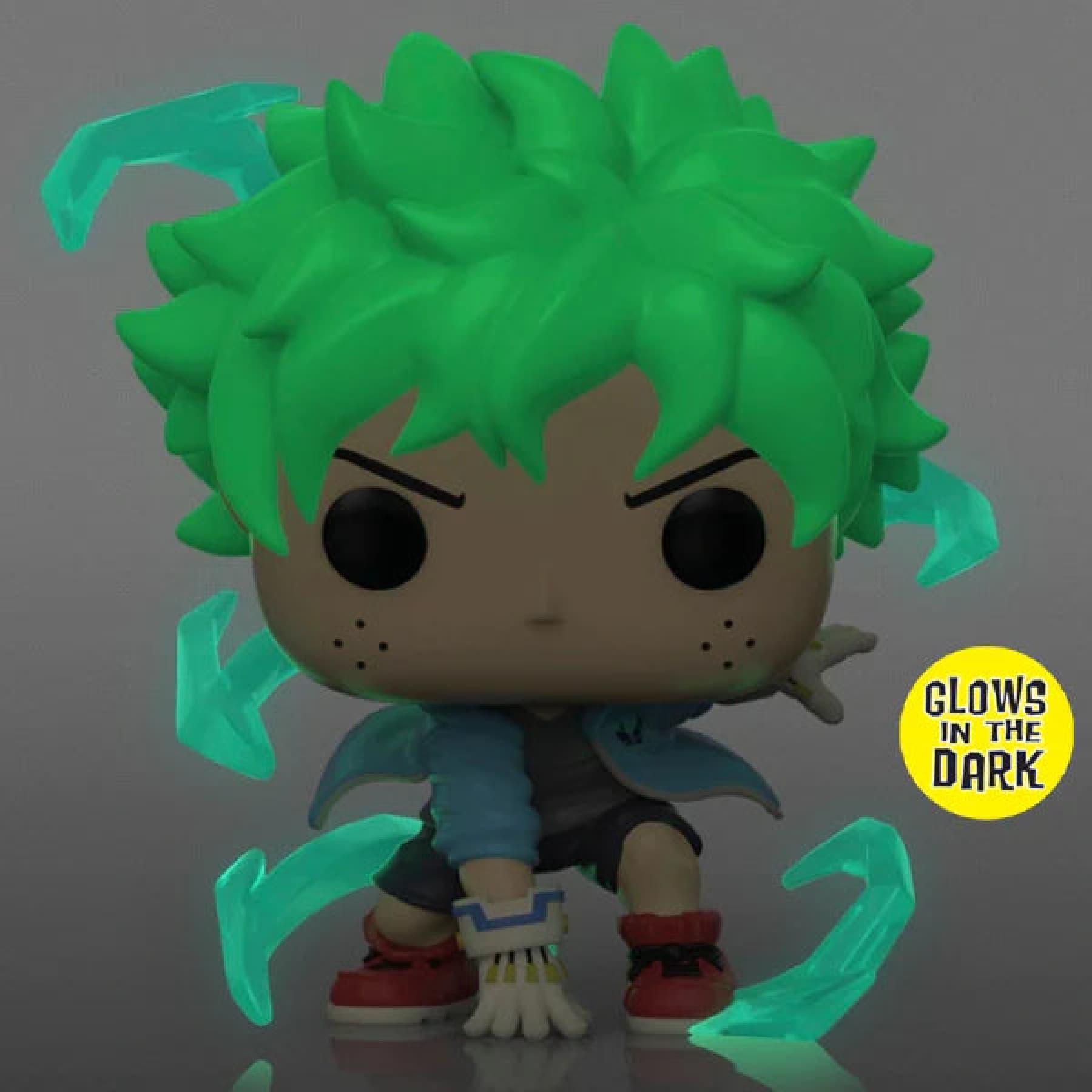 Figurine POP Animation My Hero Academia Deku with Gloves Glow US Exclusive Geek Store