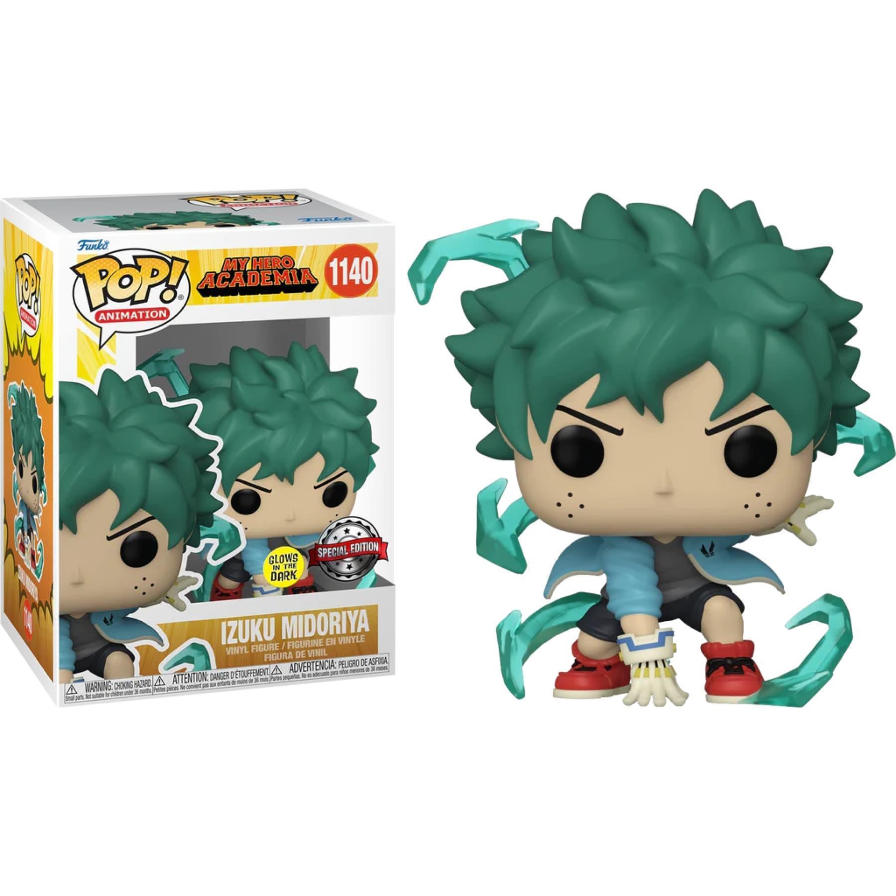 Figurine POP Animation My Hero Academia Deku with Gloves Glow US Exclusive Geek Store