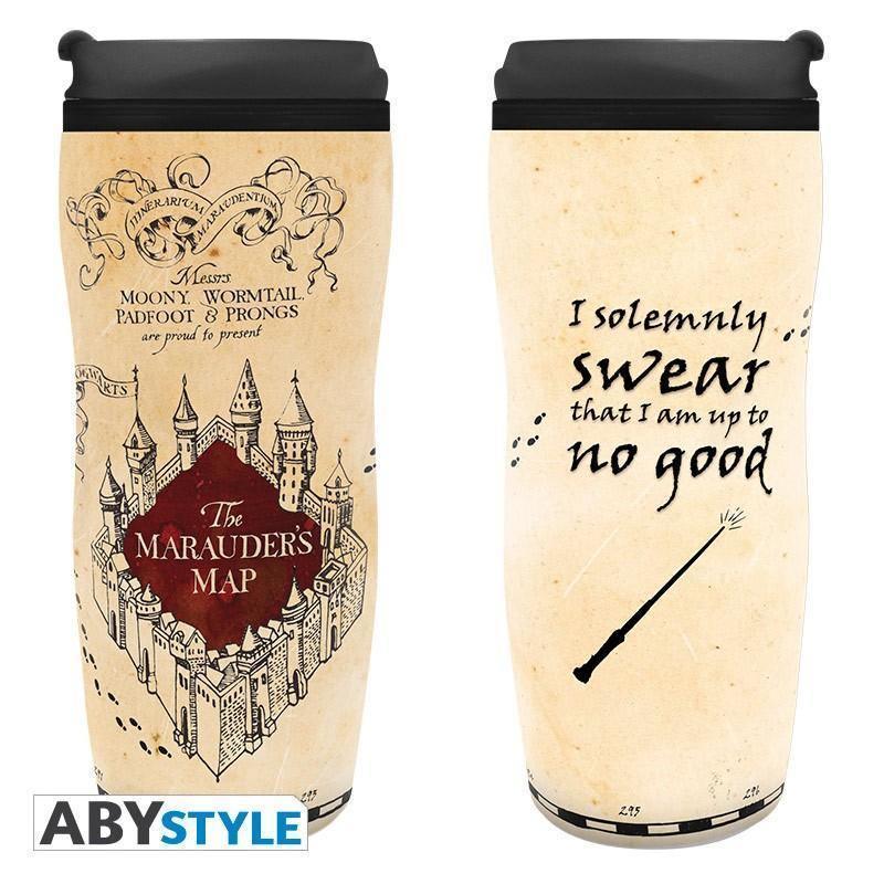 Mug de voyage Harry Potter Carte du Maraudeur Geek Store