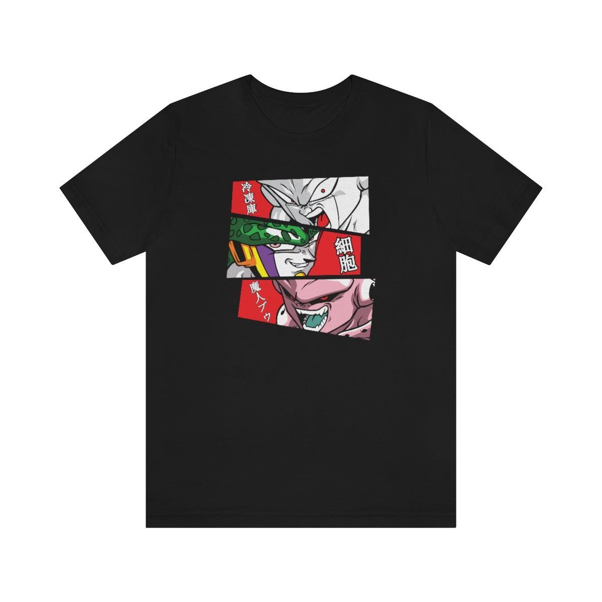 Tshirt Dragon Ball Z Freezer & Cell & Bu Geek Store