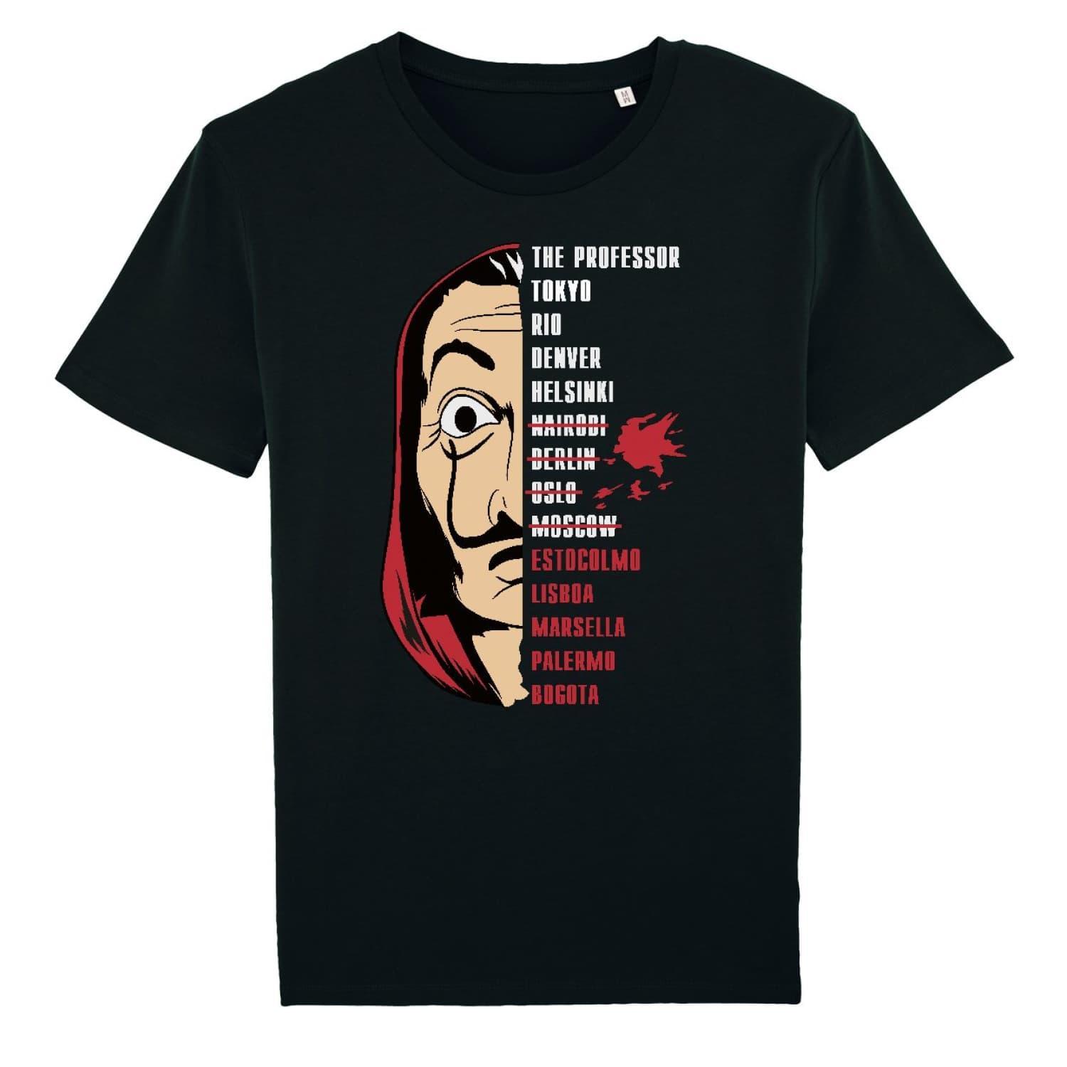 Tshirt La Casa De Papel The Professor Geek Store