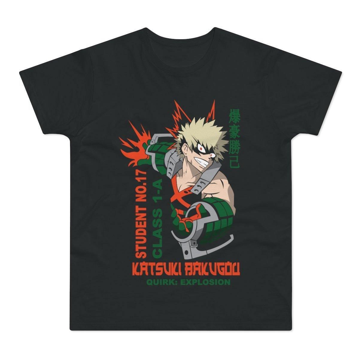 Tshirt My Hero Academia Katsuki Bakugo Geek Store